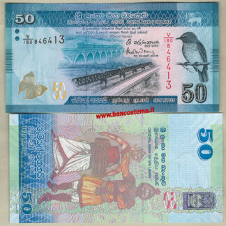 Banconota Sri Lanka P124d 50 Rupees 04.07.2016 unc