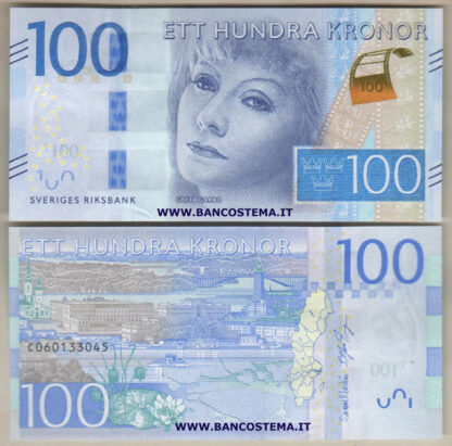 Sweden-P71-100-Kroner-2016-unc