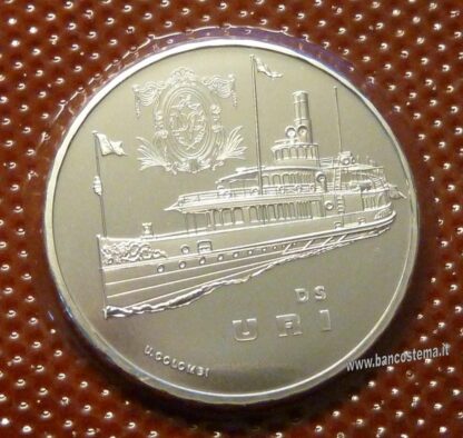 Svizzera 20 Francs 2017 commemorativa Uri fdc