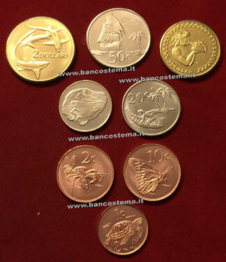 Tokelau set 8 monete 2017 monete front