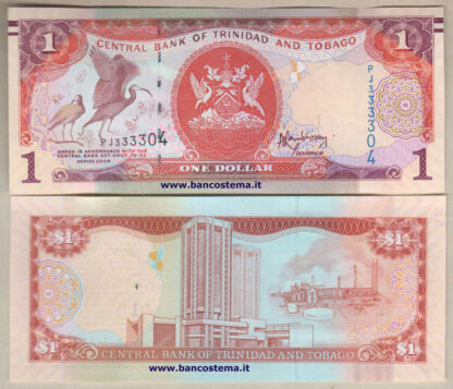 Trinidad and Tobago P46A 1 Dollar 2006 (2016) unc