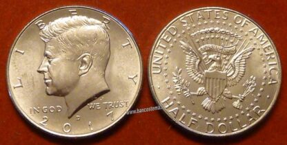 Usa 1/2  Dollar Kennedy 2017 let. D unc