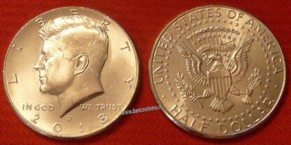 Usa 1/2  Dollar Kennedy 2018 let. D unc