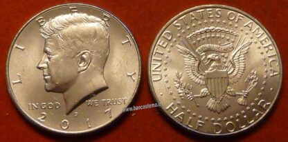 Usa 1/2  Dollar Kennedy 2017 let. P unc