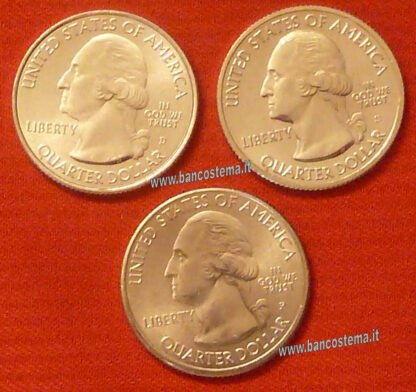 Usa 1/4  Dollar parchi nazionali: stato Wisconsin 42° - Apostle Island 2018 let. D+P+S fdc - immagine 3