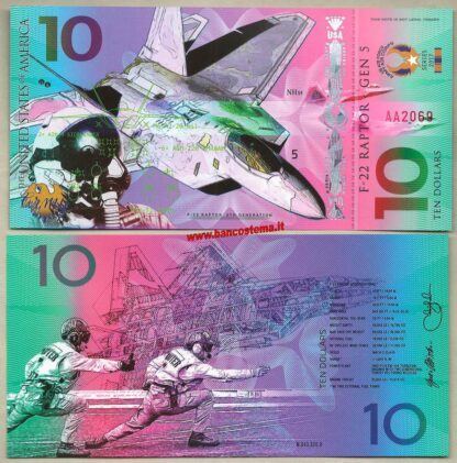 USA AIR FORCE set 2017 polymer - 4 pezzi UNC - immagine 5