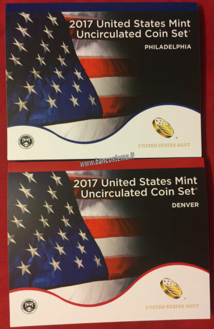 Usa serie FDC Denver e Philadelphia 2017