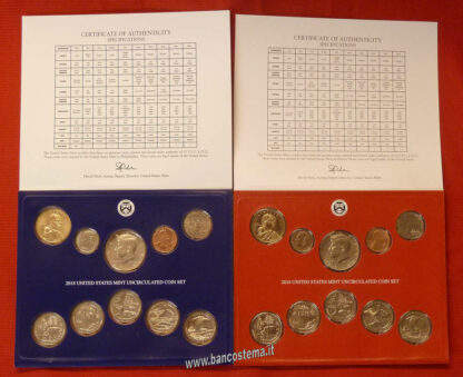 Usa serie FDC Denver e Philadelphia 2018 - immagine 2