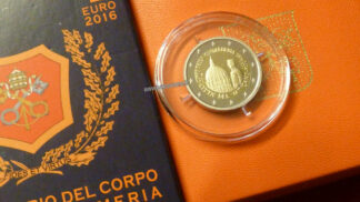 Vaticano 2 euro 2016 proof Commemorativo bicentenario del corpo della Gendarmeria
