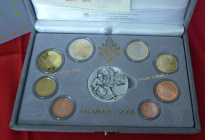 Vaticano serie zecca 2006 Proof con argento