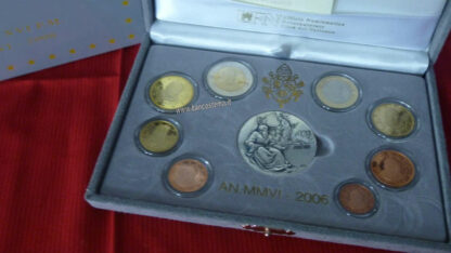 Vaticano serie zecca 2006 Proof con argento - immagine 3