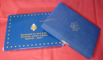 Vaticano serie zecca 2007 Proof con argento - immagine 4