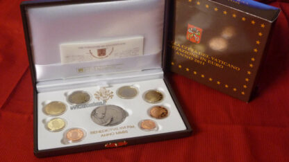 Vaticano serie zecca 2011 Proof con argento - immagine 5