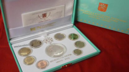 Vaticano serie zecca 2013 Proof con argento - immagine 3