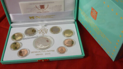 Vaticano serie zecca 2013 Proof con argento - immagine 4