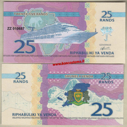 Venda repubblica set 7 pz 2015 paper unc - immagine 5