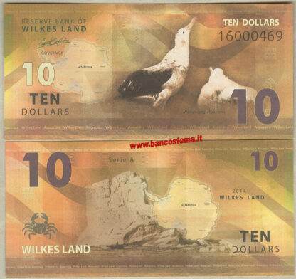 Wilkes Land set 8 pz 2014 (2016) paper unc - immagine 5