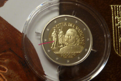 Vaticano 2 euro 2023 commemorativo 500º anniversario della morte del Perugino Proof - immagine 2
