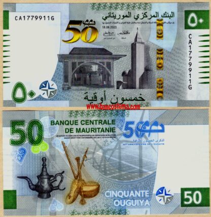 Mauritania PW28(3) 50 Ouguiya commemorativa 18.06. 2023 unc