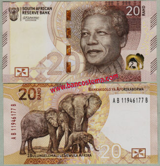 South Africa PW149 20 Rand nd 2023 unc