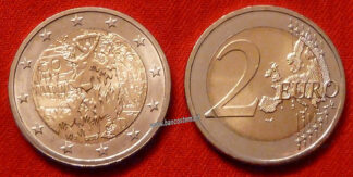 Germania 2 euro commemorativi 2019  30º anniversario della caduta del Muro di Berlino 1 pz FDC