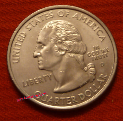 Usa 1/4  Dollar 50 State Quarters Program stato Texas 28°  2004 let. D vf - immagine 2