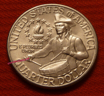 Usa 1/4  Dollar Bicentennial 1776-1976 vf
