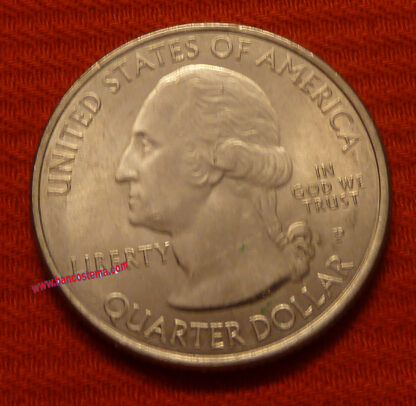 Usa 1/4  Dollar parchi nazionali: stato New York 30° - Saratoga National Historical Park 2015 let. P vf - immagine 2