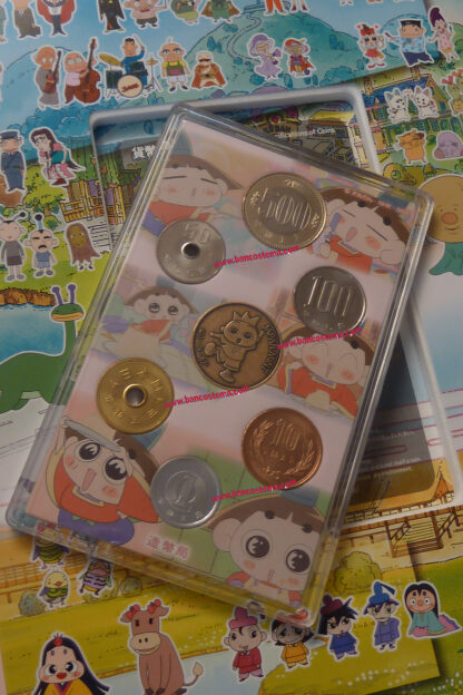 Japan coins mint set 2024 25° anniversario Set di monete BU della serie OJARUMARU unc - immagine 4