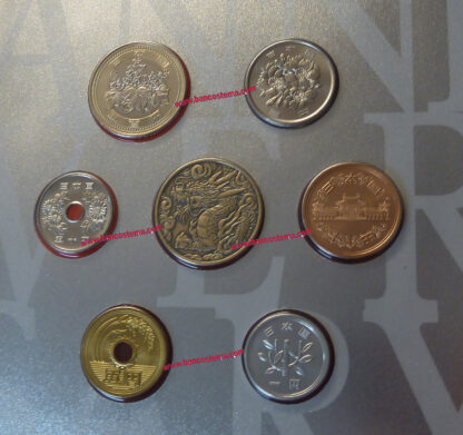 Japan coins mint set 2024 serie "Anniversary" unc - immagine 3