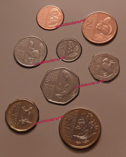 United Kingdom annual coin set 2023 Bu 8 pz