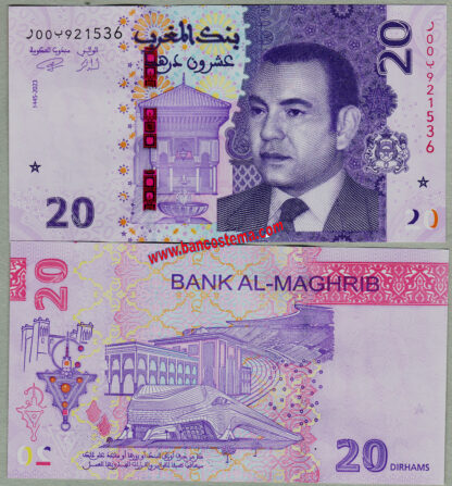 Morocco PW79 20 Dirhams 2023 (2024) unc