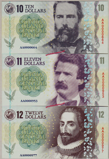ogygia-island-central-bank-7-dollars-to-12-dollars-set-6-pz-2019-paper-unc-2edizione