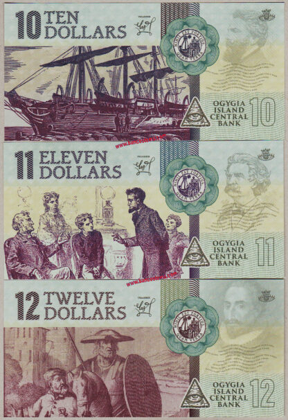 ogygia-island-central-bank-7-dollars-to-12-dollars-set-6-pz-2019-paper-unc-2edizione