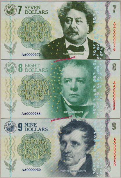 ogygia-island-central-bank-7-dollars-to-12-dollars-set-6-pz-2019-paper-unc-2edizione