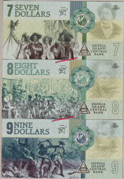 ogygia-island-central-bank-7-dollars-to-12-dollars-set-6-pz-2019-paper-unc-2edizione