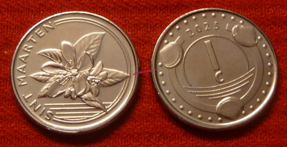 Sint Maarten set 1 - 10 - 50 Cents 2025 3 pz unc - immagine 3