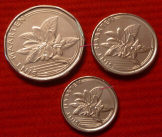 Sint Maarten set 1 - 10 - 50 Cents 2025 3 pz unc