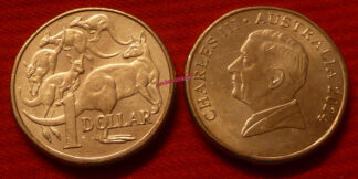 Australia 1 Dollar 2024 king Charles III unc
