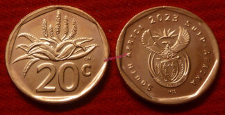 South Africa KM 780 20 cents 2023 fdc