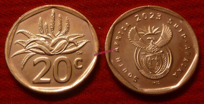 South Africa KM 780 20 cents 2023 fdc
